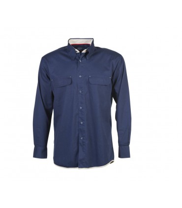 CHEMISE MANCHES LONGUES 2 POCHES HOMME - PK610