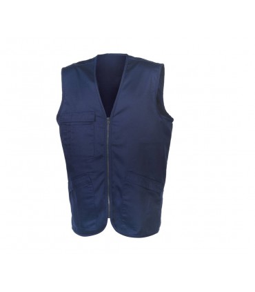 GILET MULTI-POCHE POLYCOTON - PK302