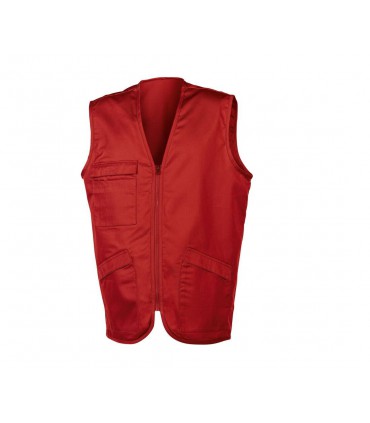 GILET MULTI-POCHE POLYCOTON - PK302