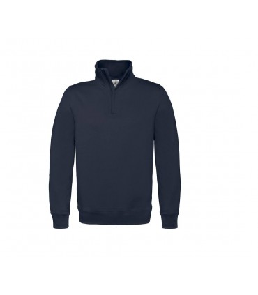SWEAT COL ZIPPE ECO-RESPONSABLE 280G - BCID4