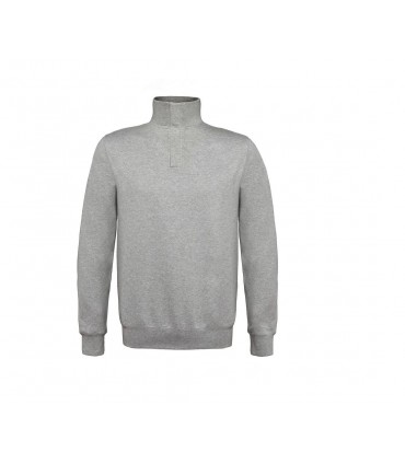 SWEAT COL ZIPPE ECO-RESPONSABLE 280G - BCID4