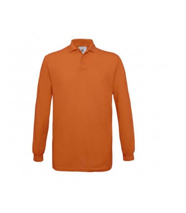 POLO HOMME MANCHES LONGUES ECO-RESPONSABLE - BC425