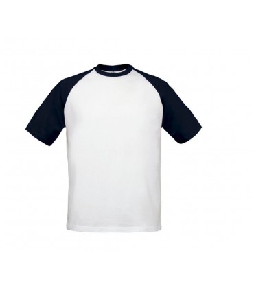 TEE-SHIRT BASEBALL HOMME ECO-RESPONSABLE - BC230