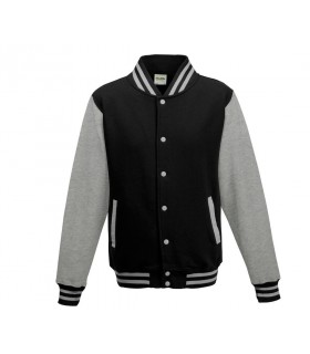 VESTE TEDDY VARSITY JACKET - JH043