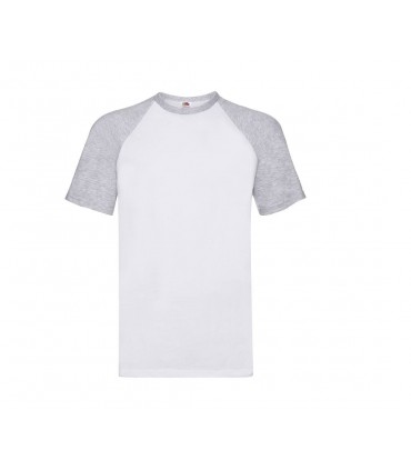 TEE-SHIRT BASEBALL HOMME FRUIT OF THE LOOM -  SC237