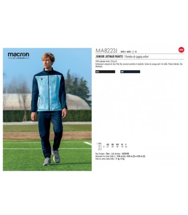 JUNIOR JOTNAR PANTS "MACRON®" - MA8223J