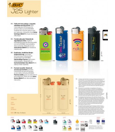 BRIQUET BIC MINI J25 - 2360