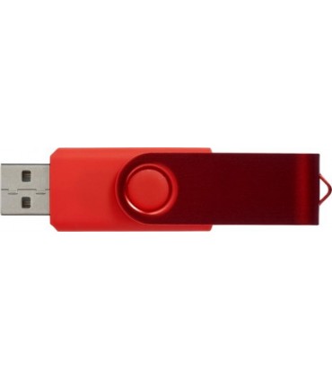 CLE USB PUBLICITAIRE TWISTER METALLIQUE SANS PORTE CLEF - 1Z42000