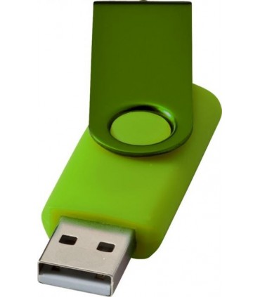 CLE USB PUBLICITAIRE TWISTER METALLIQUE SANS PORTE CLEF - 1Z42000