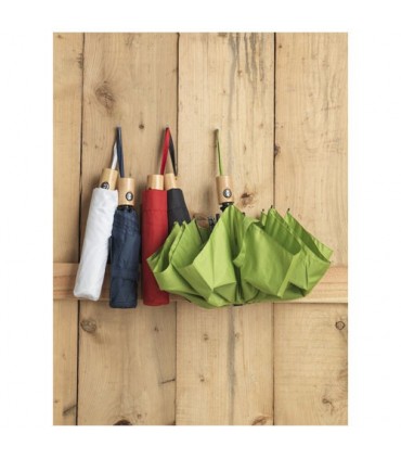 PARAPLUIE EN RPET RECYCLE PLIABLE 21" - 10914301