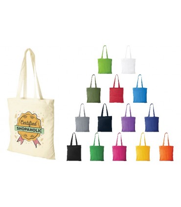 Sac shopping coton 100g Carolina