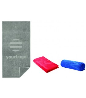 SERVIETTES DE PLAGE LOGO RELIEF - MT4005