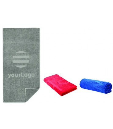 SERVIETTES DE PLAGE LOGO RELIEF - MT4005