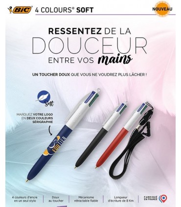 Stylo BIC® 4 Colours Soft
