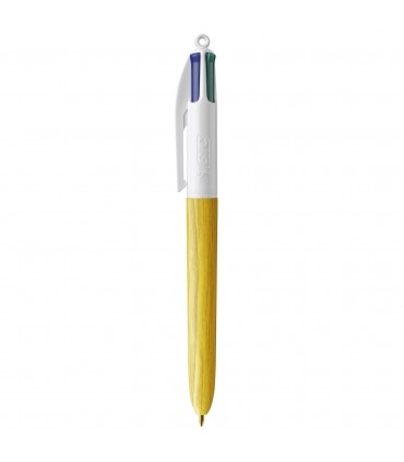 BIC® 4 Couleurs EFFET BOIS - 1061