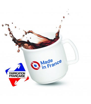 Mug en polypropylène français