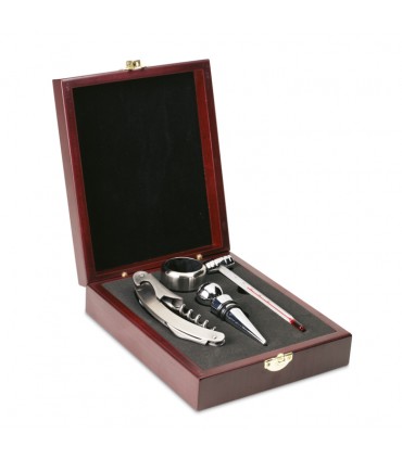 KIT SOMMELIER EN COFFRET BOIS - IT2658