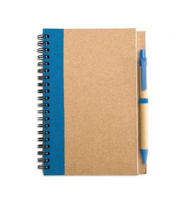 BLOC NOTES 180x130mm PAPIER RECYCLÉ COLOR - IT3775