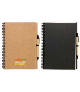 BLOC NOTES PAPIER RECYCLÉ FORMAT A5 - KC7013