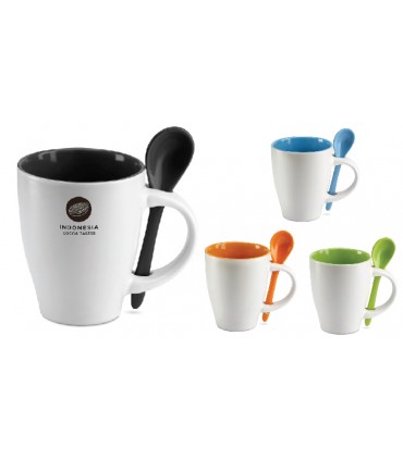 MUG CERAMIQUE BICOLORE 300ml - MO7344