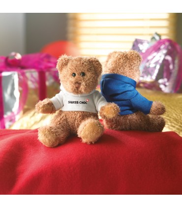 OURSON JOHNNY AVEC TEE-SHIRT PERSONNALISE - MO7375