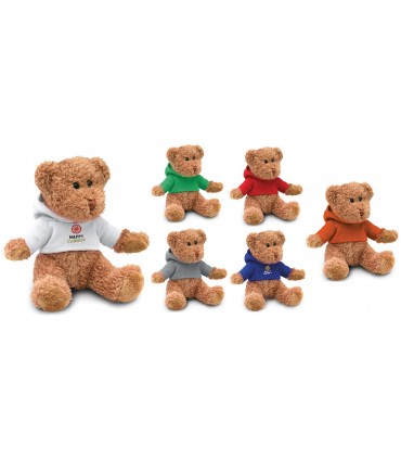 OURSON JOHNNY AVEC TEE-SHIRT PERSONNALISE - MO7375