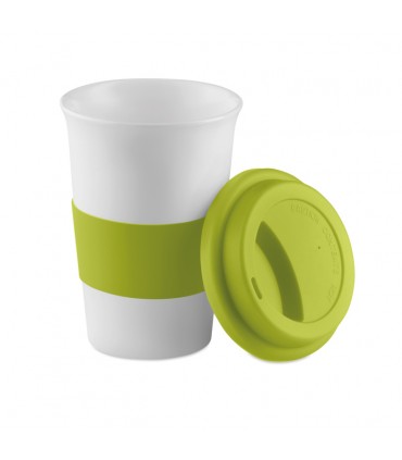 MUG CERAMIQUE 'BOCK' AVEC SILICONE TRIBECA 400ml - MO7683