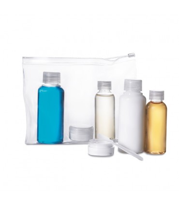 POCHETTE DE VOYAGE AVEC FLACONS - KC7052