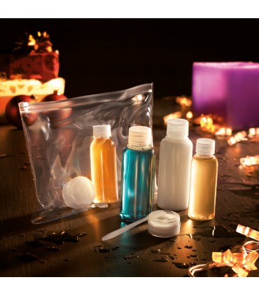 POCHETTE DE VOYAGE AVEC FLACONS - KC7052