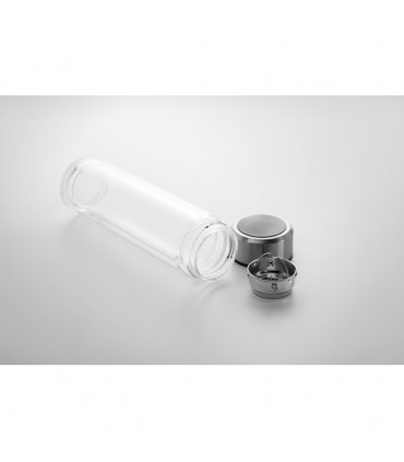 BOUTEILLE EN VERRE A DOUBLE PAROI 390ml - MO6169