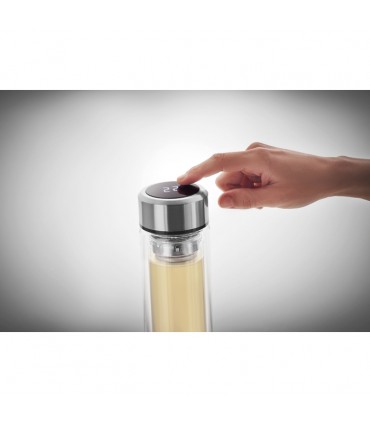 BOUTEILLE EN VERRE A DOUBLE PAROI 390ml - MO6169