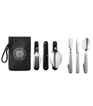 COUVERTS DE CAMPING 3 SERVICE -  MO9503