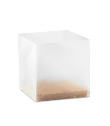 Sac avec des graines de basilic