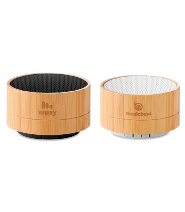HAUT-PARLEUR SANS FIL EN BAMBOU - MO9609