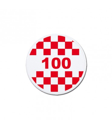 Jeton consigne plastique taille 1 euro