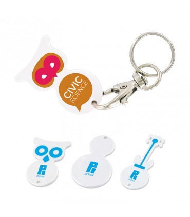 PORTE CLEFS JETON CLASSIC - M251JETLOGO