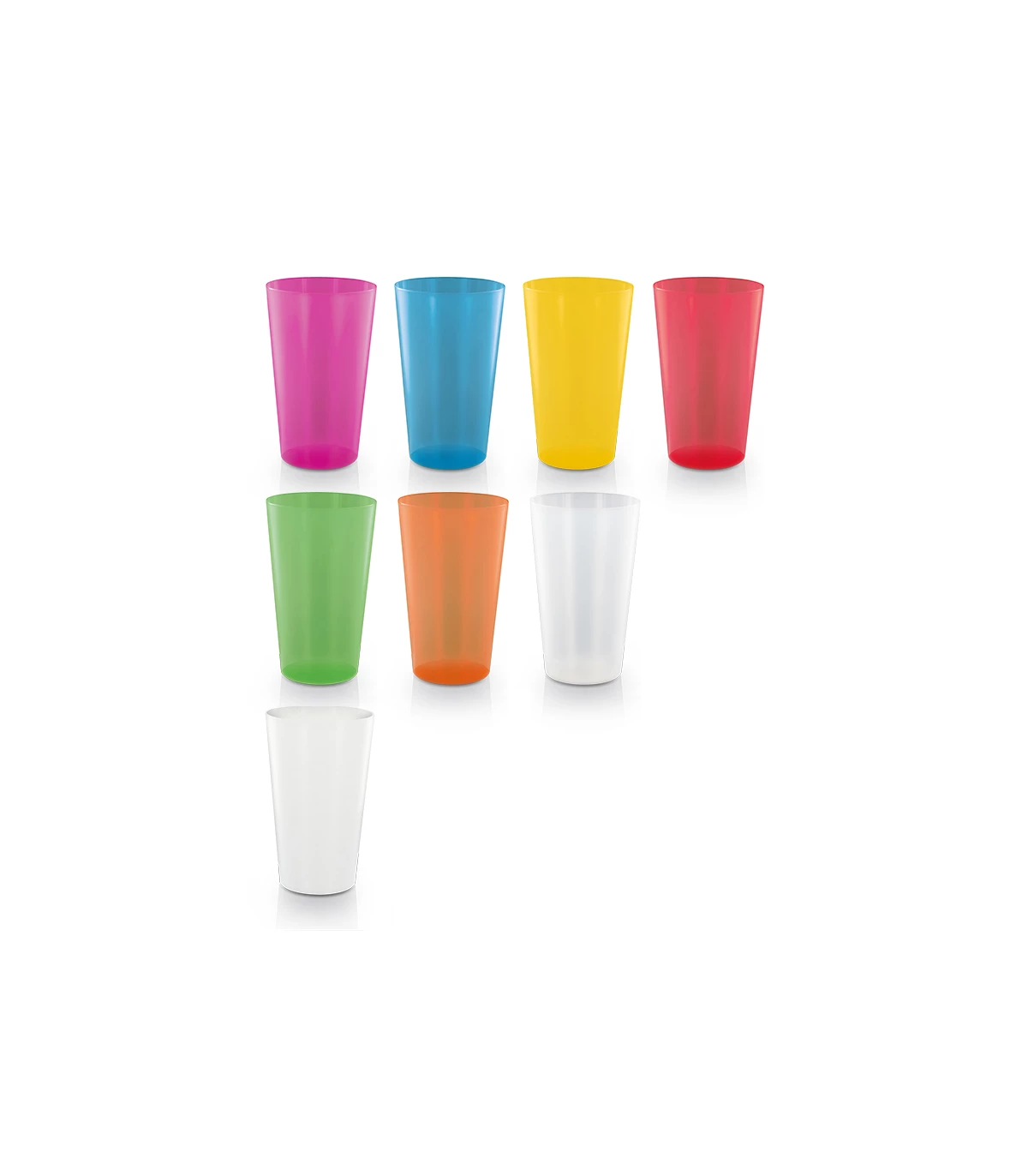 Mini gobelet plastique reutilisable 22cl - picup22