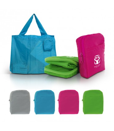 Sac shopping pliable en polyester