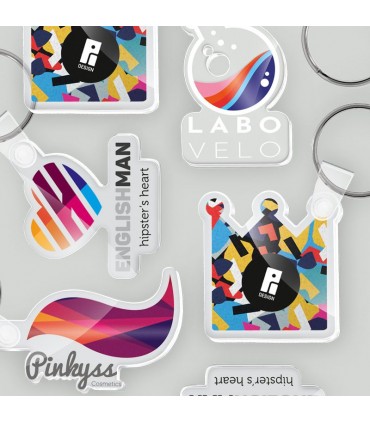 Porte-clé 100% création