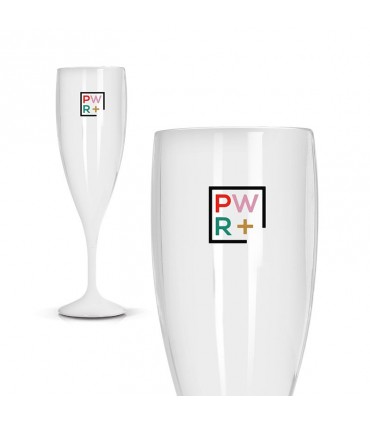 Flûte à champagne en tritan réutilisable 14 cl