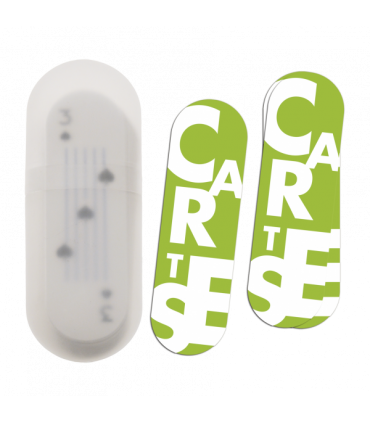 JEU DE 54 CARTES EN BOITE PLASTIQUE - JS015