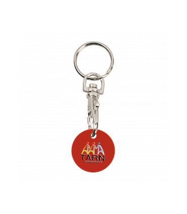 PORTE CLEFS JETON CADDIE PLASTIQUE - K198N