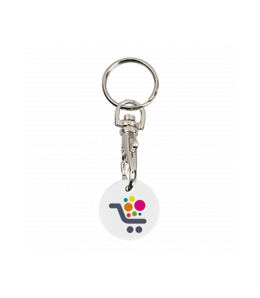 PORTE CLEFS JETON CADDIE PLASTIQUE - K198N