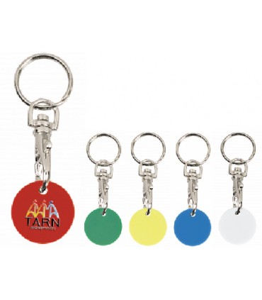 PORTE CLEFS JETON CADDIE PLASTIQUE - K198N