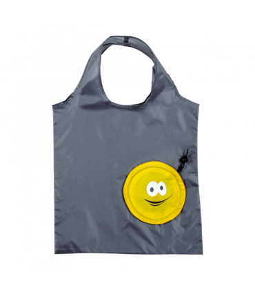 Sac shopping pliable fantaisie "SMILE"