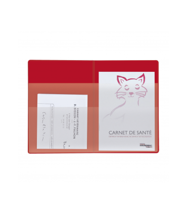 PORTE CARNET DE SANTE POUR ANIMAUX - WS31A
