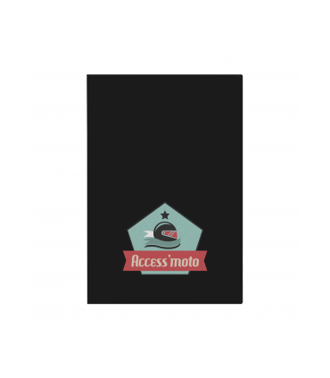 Porte-carte grise PVC mat