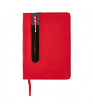 CARNET COUVERTURE RIGIDE EN PU AVEC STYLO TACTILE A5 - P773.311