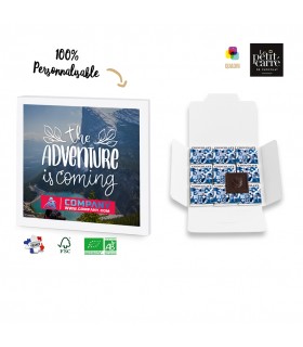 CARTE 9 CARRES CHOCOLAT 71% Bio - c9c