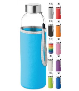 BOUTEILLE EN VERRE ET NEOPRENE 500ml - MO9358